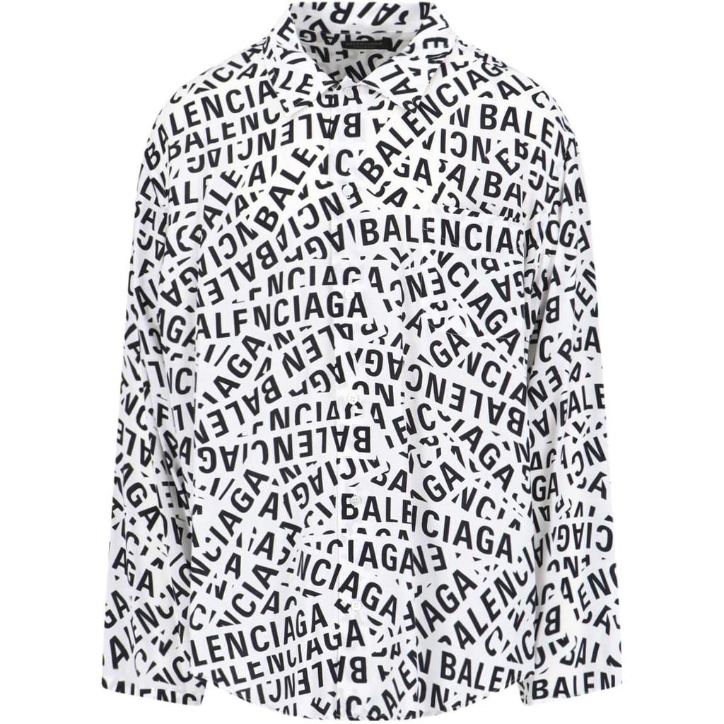 Balenciaga Рубашка мужская FW23 Белая 681812TML219040