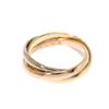 Cartier B4235148 #8(Размер Японии) кольцо золото K18 желтое золото/K18 розовое золото Женское