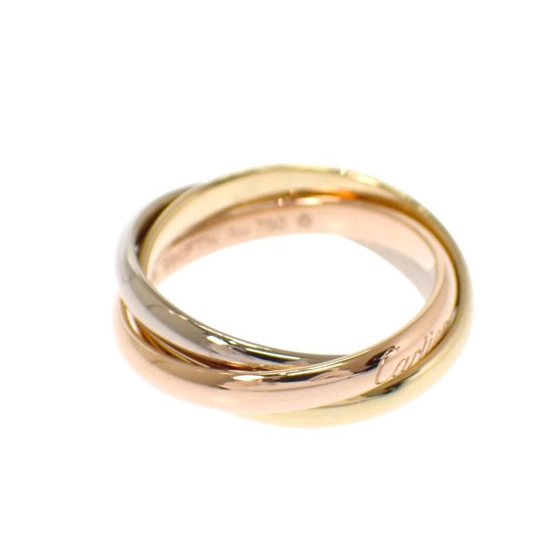 Cartier B4235148 #8(Размер Японии) кольцо золото K18 желтое золото/K18 розовое золото Женское