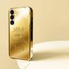 Позолоченный чехол для телефона For Samsung Galaxy S26 S25 Edge S24 S23 FE S22 Ultra S20 S21 5G Популярные креативные текстуры