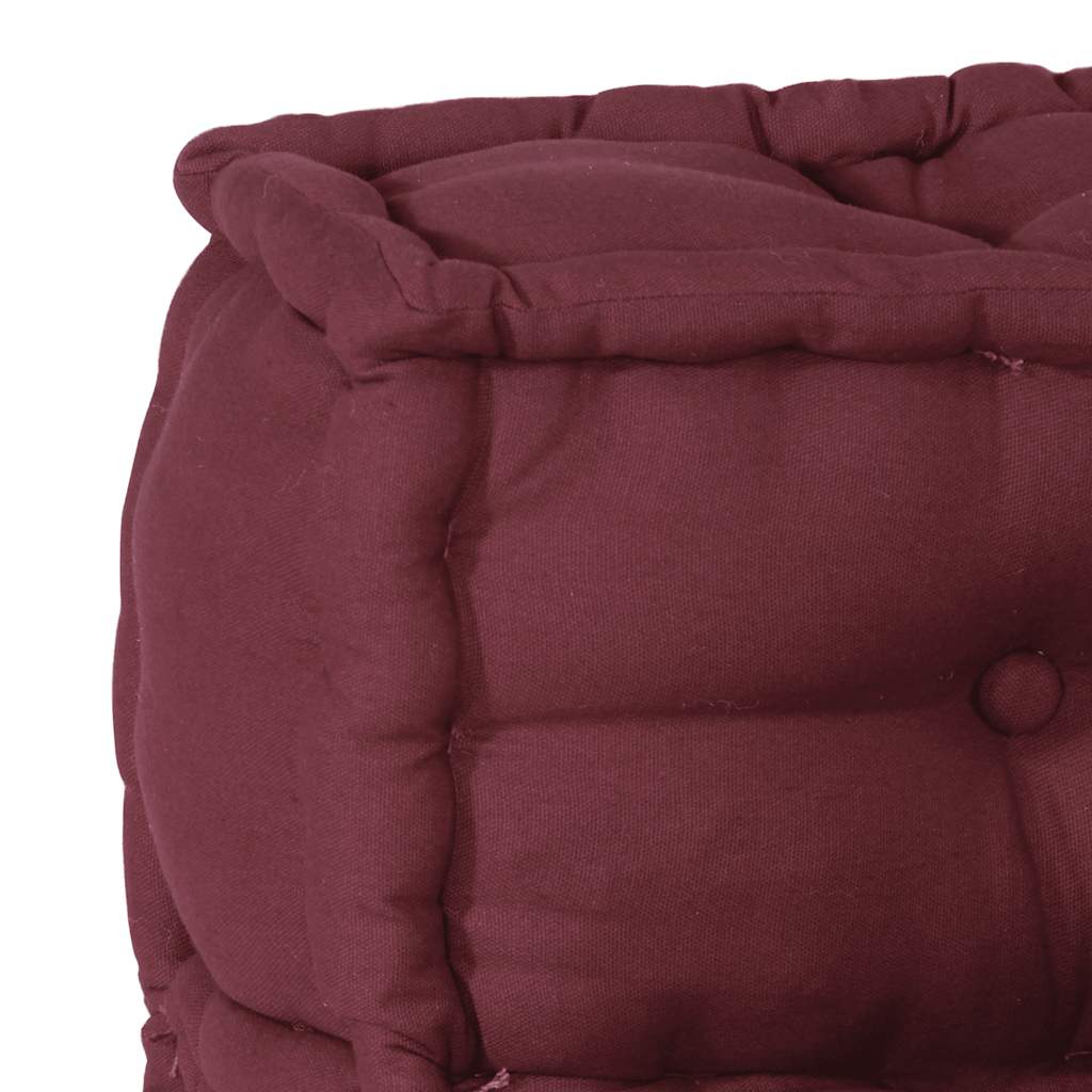 2 Seater Modular Sofa Chestnut Brown 140 x 70 x 36 cm Fabric