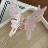Летние французские заколки-бабочки для волос, милый зажим-краб для волос, милый сказочный зажим-акула, заколка для волос, резинка для хвостика для девочек, аксессуары для волос