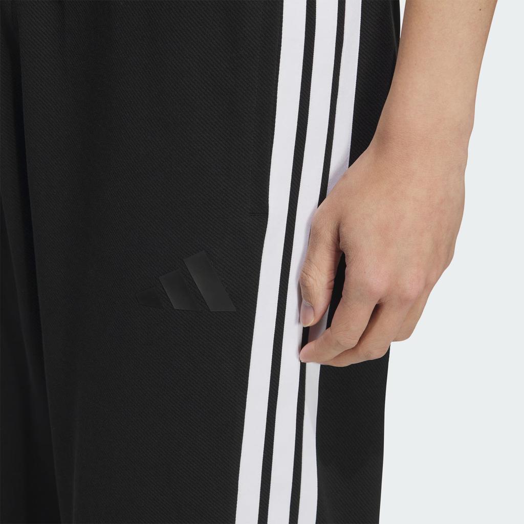 adidas Вязаные спортивные брюки повседневного стиля прямого кроя для мужчин, черные KC3901
