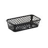 Leecroft 20cm Handy Basket Black 10 X 20 X 5cm