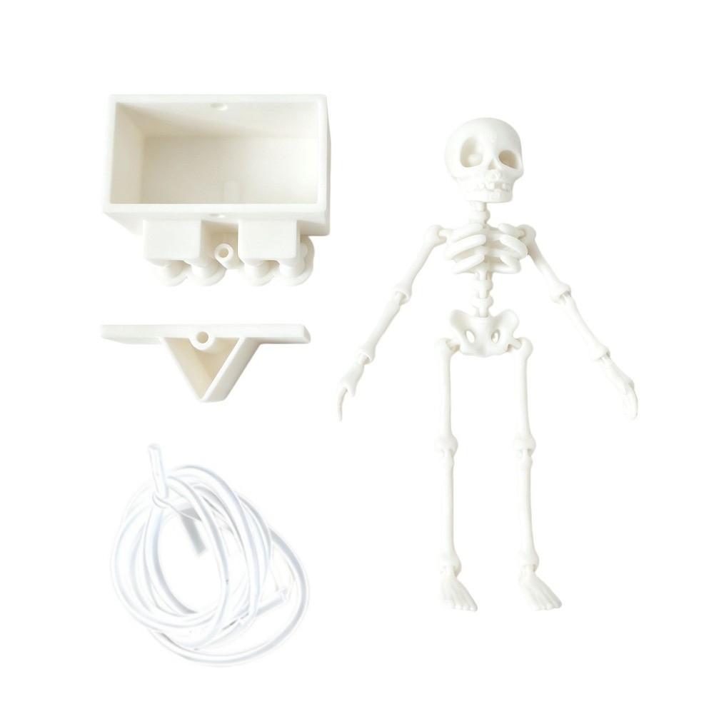 Plastic Dancing Skeleton Aquarium Ornament Movable Oxygen Skeleton Aquariums Enthusiasts