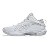 Asics GEL HOOP V17 Амортизация Нескользящие Износостойкие Низкие Баскетбольные Кроссовки Мужские Белый Серый 1063A096-100