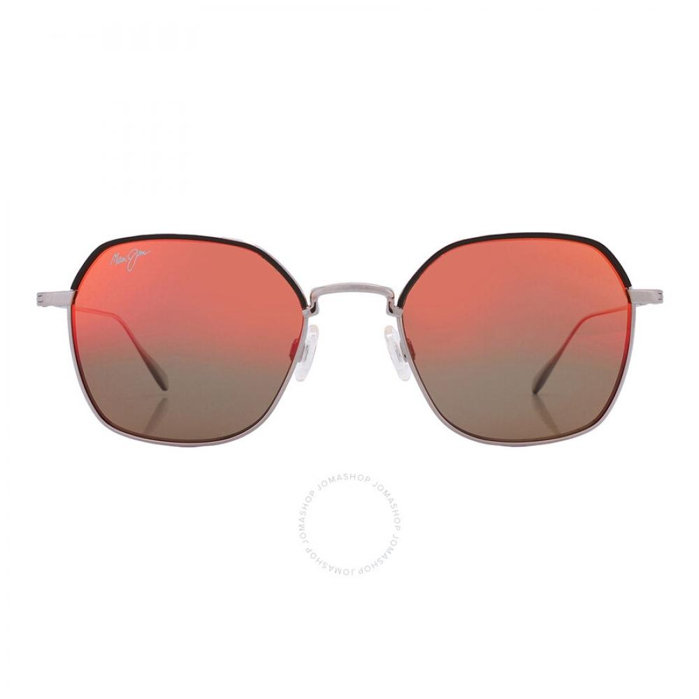 Maui Jim Moon Doggy Hawaii Lava Oval Unisex Sunglasses Rm874 02d