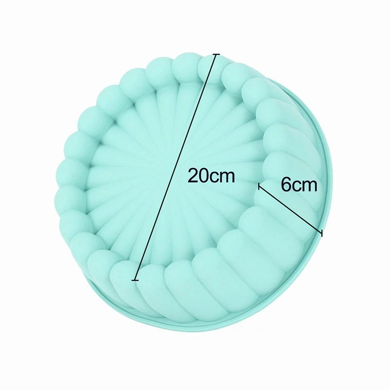 Silicone Cake Mould Sunflower Shape Non-stick Reusable Round Cake Bread Pie Mould Used for Chocolate Cake Pie Bread Baking