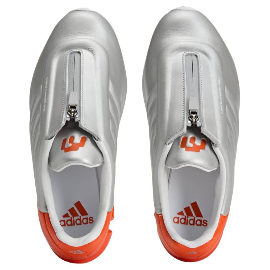 adidas Megaride S2 Miaou Серебристый Металлик Синий Электрик Полу-Ударный Оранжевый Унисекс Кроссовки KJ9468