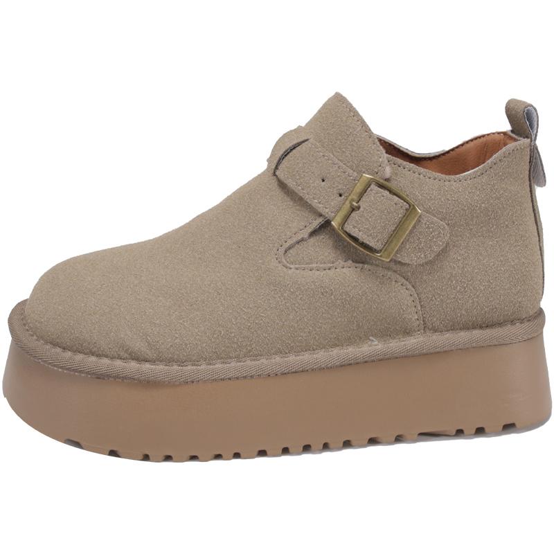 Замшевые туфли на платформе женские туфли на плоской подошве модные ботинки женские 2025 тренд зимние дизайнерские прогулочные удобные спортивные повседневные кроссовки Zapatos Mujer