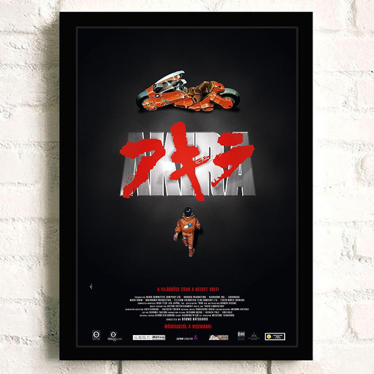 Japanese Anime AKIRA Poster and Print Room Decor Cartoon Character Picture Wall Art Canvas Painting Living Room Decor
