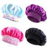 4PCS/LOT Kids Printing Stain Bonnet Baby Turban African Children Printing Bonnet Sleeping Cap Boys Girls Night Sleeping Hats