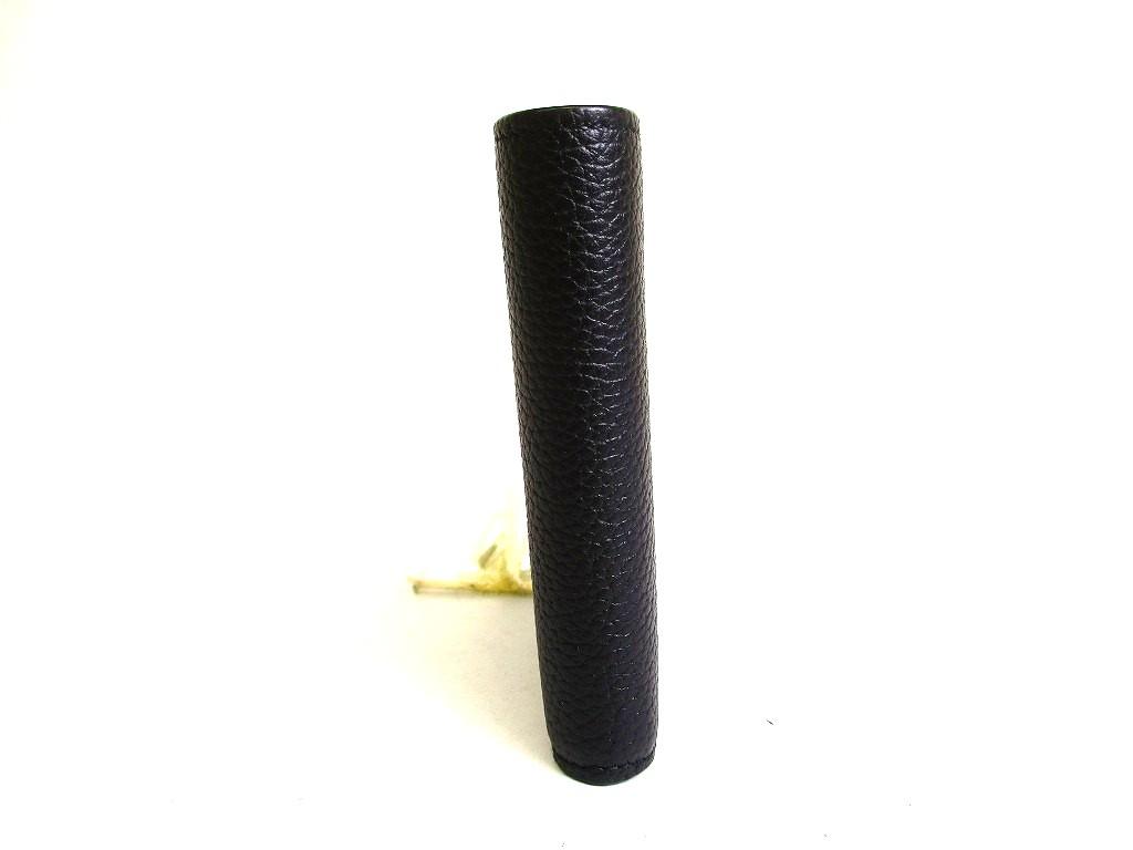 Оригинальный Saint Laurent YSL Cassandra Shadow Черная Кожаная Бифолд Кошелек для Банкнот #b253 Открытая коробка