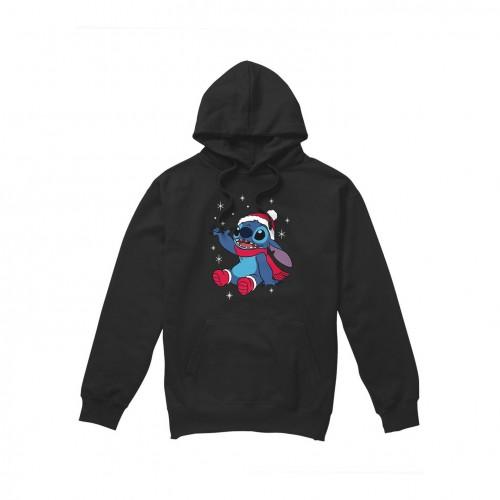 Lilo & Stitch Мужская рождественская толстовка со снежинками