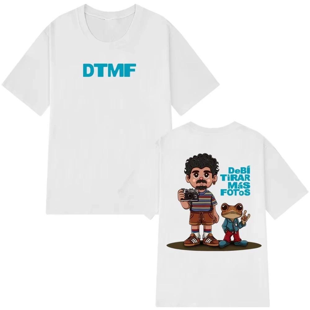 Unisex Merch TShirt Rapper Bad Bunny Debi Tirar Más Fotos 2026 Tour Concert Tee Fashion Hip Hop Casual Aesthetic