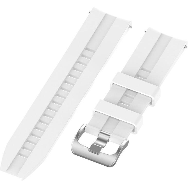Universal Silicone Strap 22mm, White