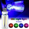 USB Touch Control LED Night Light Atmosphere Light Edison Bulb Incandescent Lamp LED Filament Light Bulb Bedroom Decoration