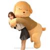 80-100cm Giant Dog Plush Toy Stuffed Dog Big Size Soft Doll Fluffy Animal Throw Pillow Accompany Cushion Birthday Gift For Kids