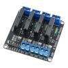 Низкоуровневый модуль твердотельного реле 5 В 1 2 4 8 каналов SSR G3MB-202P 240 В 2 А выход с резистивным предохранителем для Arduino