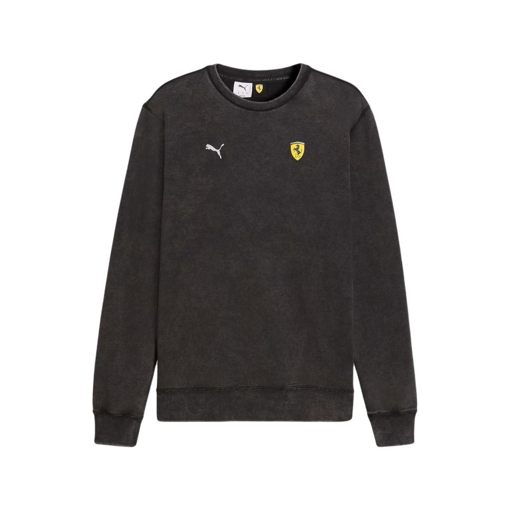 Puma X Scuderia Ferrari Удобный свитшот с круглым вырезом и длинным рукавом Мужской свитшот 63531601