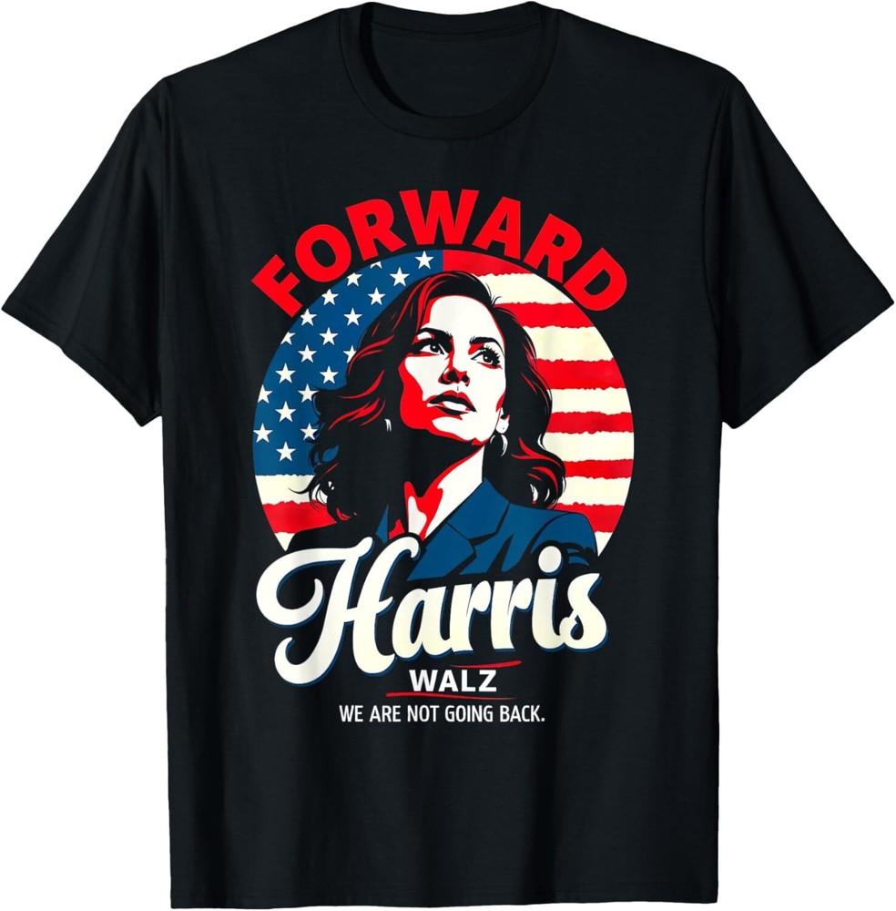 Forward with Kamala Harris Walz Political Campaign T-Shirt Unisex T-Shirt