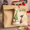 50pc Vintage Cute Animals Christmas Tree Gift Tags Ephemera for Card Making Supply Classic Pinup Illustrations for Gift Wrapping
