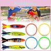 Kids Floating Rings Torpedoes Swimming Playset For Water Training And Early Education