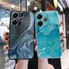 Fashion Marble Soft Silicone Case For Samsung A55 A35 M35 M34 Xiaomi Redmi Note 13 Pro 13C iPhone Huawei Honor 200 Camera Protective Shockproof Cover