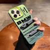 Автомобильный чехол BMW с логотипом, всесторонний, для телефона, для Ferrari Racing, для iPhone 11 12 13 14 15 16 17 Max Pro X XR XS Mini 7 8 Plus, наклейка cwjn00