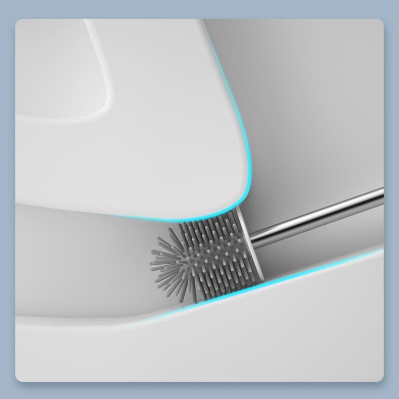 Туалетная щетка настенная 2 шт. Инструменты для уборки Clean Brush Home Аксессуары для ванной комнаты Наборы держателей для туалетной щетки