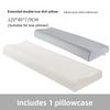 Natural Latex Long Pillow Double Size Extended Children Couples Massage Neck Support Bedding Accessories Soft Hard Adjustable