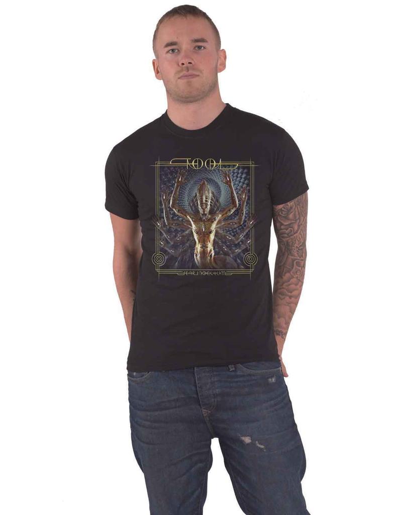 Tool T Shirt fear Inoculum Being Band Logo new Official Unisex Black
