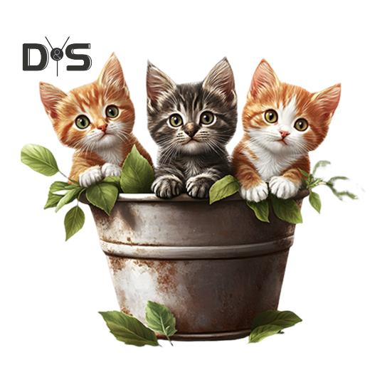 Наклейка на крышку унитаза с изображением кошек, самоклеящаяся водонепроницаемая наклейка на сиденье унитаза, отклеивающаяся и приклеивающаяся наклейка с изображением котят для ванной комнаты, стены, окна спальни