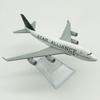 16 см Масштаб 1/400 Модель Самолета Thai Star Alliance Airways 747 B747 Самолет из Сплава с Шасси Игрушечная Модель Самолета