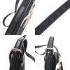 LOUIS VUITTON Muset Shoulder Bag M92273 Conte de Fe black Monogram satin/Monogram Vernis/Harako Women Used