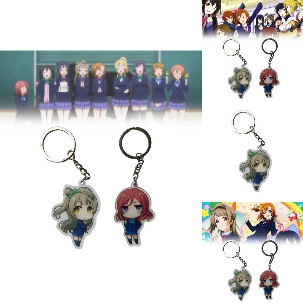 Love Live School Idol Project Брелок Карикатурный Брелок Из Прочного Пластика Для Дарителей