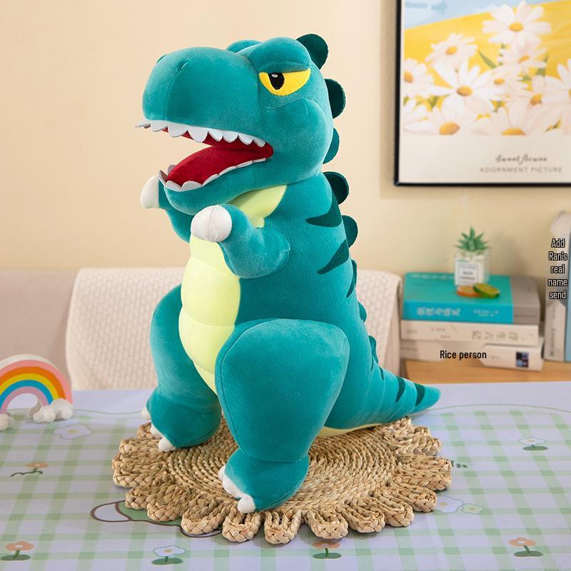 Large Tyrannosaurus Rex Plush Toy - Soft Pillow & Comforting Stuffed Animal for Kids