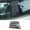 Aluminum Alloy Car Door Window Column Center B C Pillars Cover Trim Stickers For Land Rover Defender 90 110 130