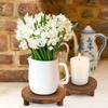 Stepped Wooden Display Stand Decorative Base Flower Pot Holder New Wood Plant Stand  Balcony