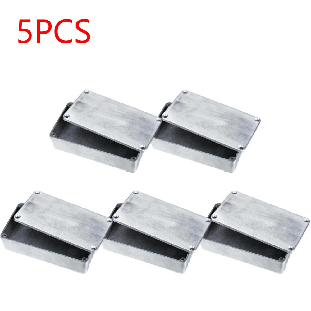 1-10pcs Guitar Effect Cases Holder with Screws 1590B Aluminum Die-cast Stomp Box Case Replacement Musical Instrument Kit