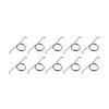 30pcs For PS5 L2 R2 Trigger Button Spring metal Replacement R2 L2 Trigger Buttons For DualSense 5 PS5 D5 Controller