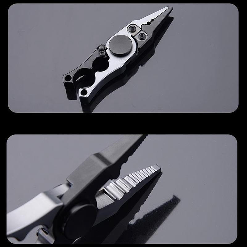 Прочные плоскогубцы из алюминиевого сплава с гироскопом и лезвием из вольфрамовой стали для легкой ловли рыболовное снаряжение рыболовные инструменты