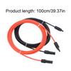 Удлинительный шнур для солнечной панели W12AWG/6мм 10AWG С разъемом защитной конструкции Солнечный кабель Фотоэлектрический провод Для автомобильных систем