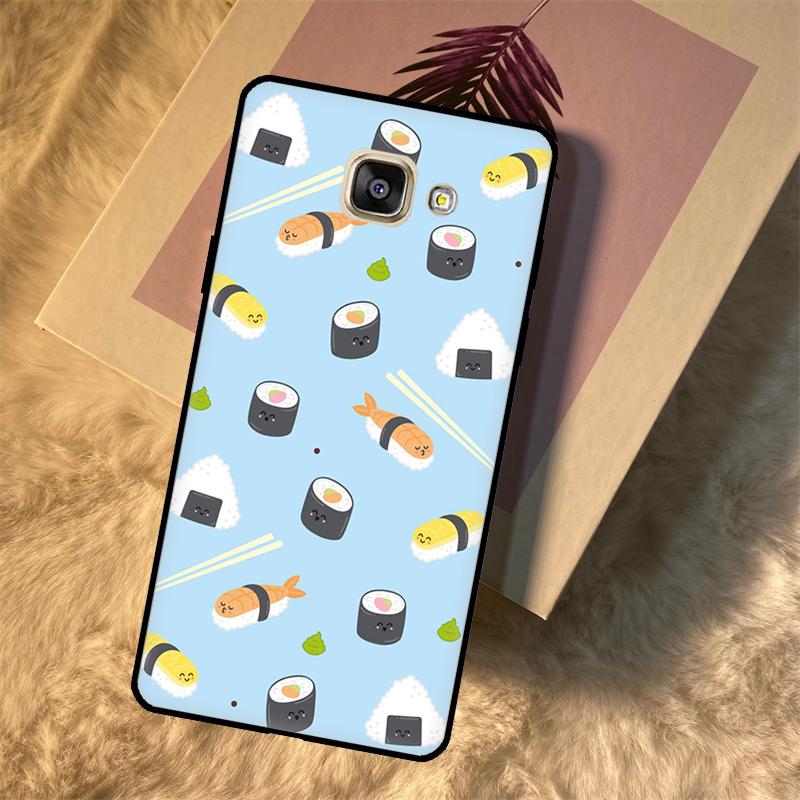 Японский кейс для еды Суши для Samsung Galaxy M21 M31 M16 M36 M56 M33 M53 M13 M12 M32 M52 M15 M55 M14 M35 M34 M54