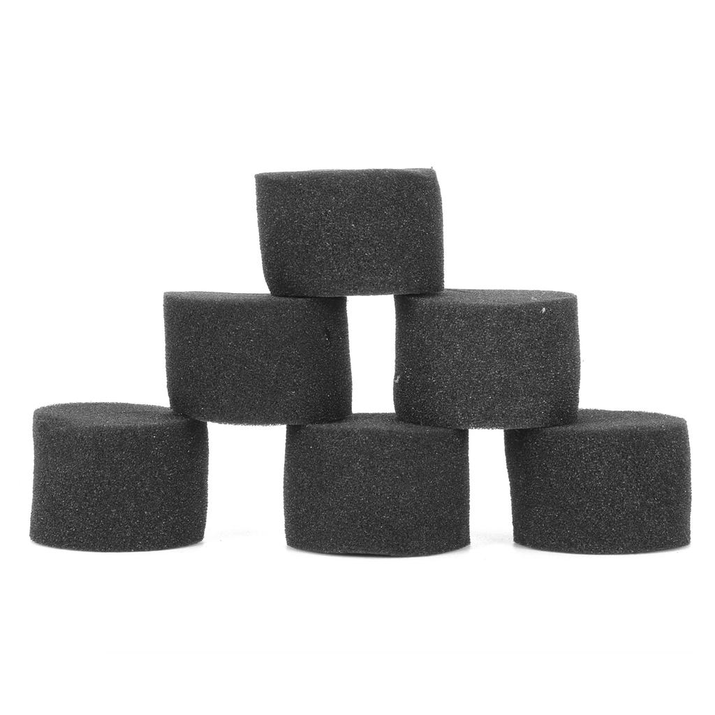 100Pcs 45mmx30mm Hydroponic Sponge Planting Seedling Sponge for Seed Growing Black