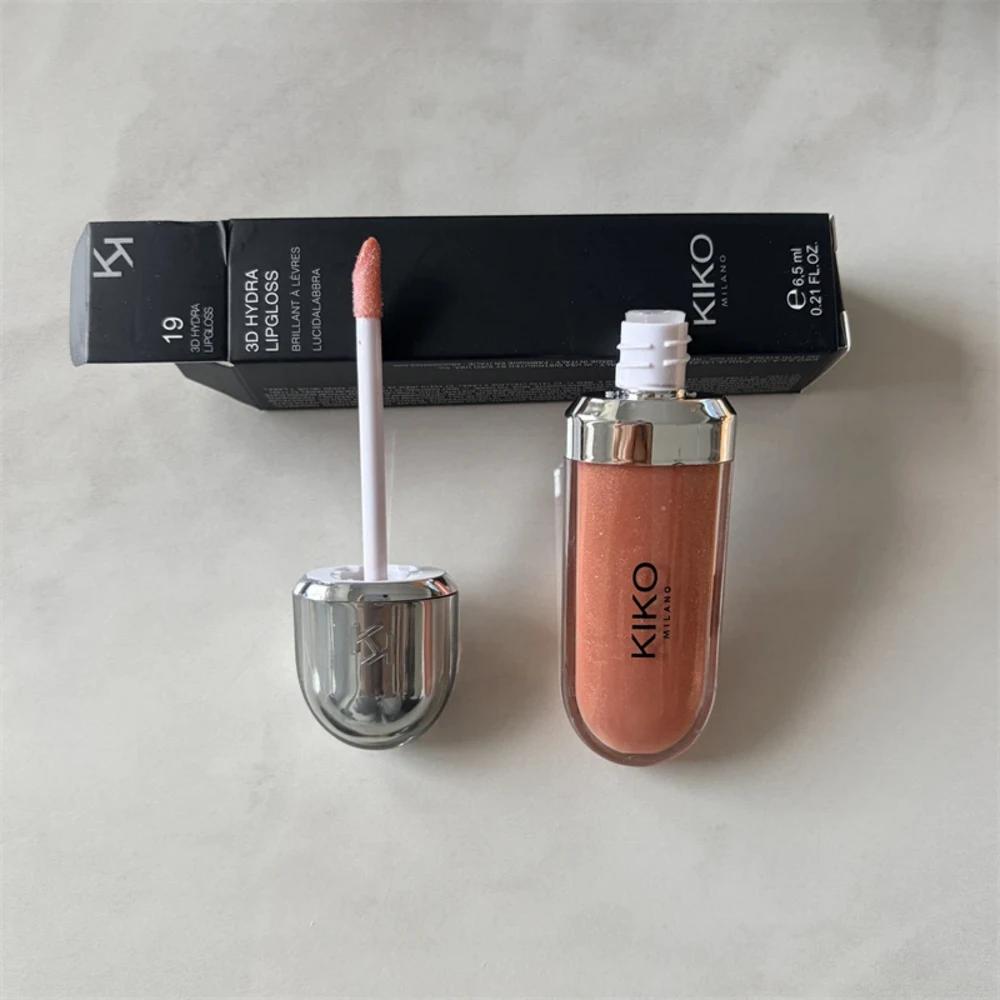 Italian Kiko 3D Mirror Lip Glaze Waterproof Long-lasting, smudge-free, soft bean paste 1 pcs 15 19