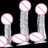 Transparent Realistic Dildo Strong Suction Cup Adult Sex Toys for Women Gay Anal Masturbation Realistic Dick Sex Toys Big Dick18