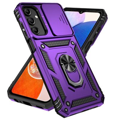 Противоударный защитный чехол с кольцом для объектива для Samsung Galaxy S24 S23 S22 S21 Ultra Plus A05 A15 A25 A04S A14 A24 A34 A54 A13 A22 M53 5G 4G задняя крышка ПК