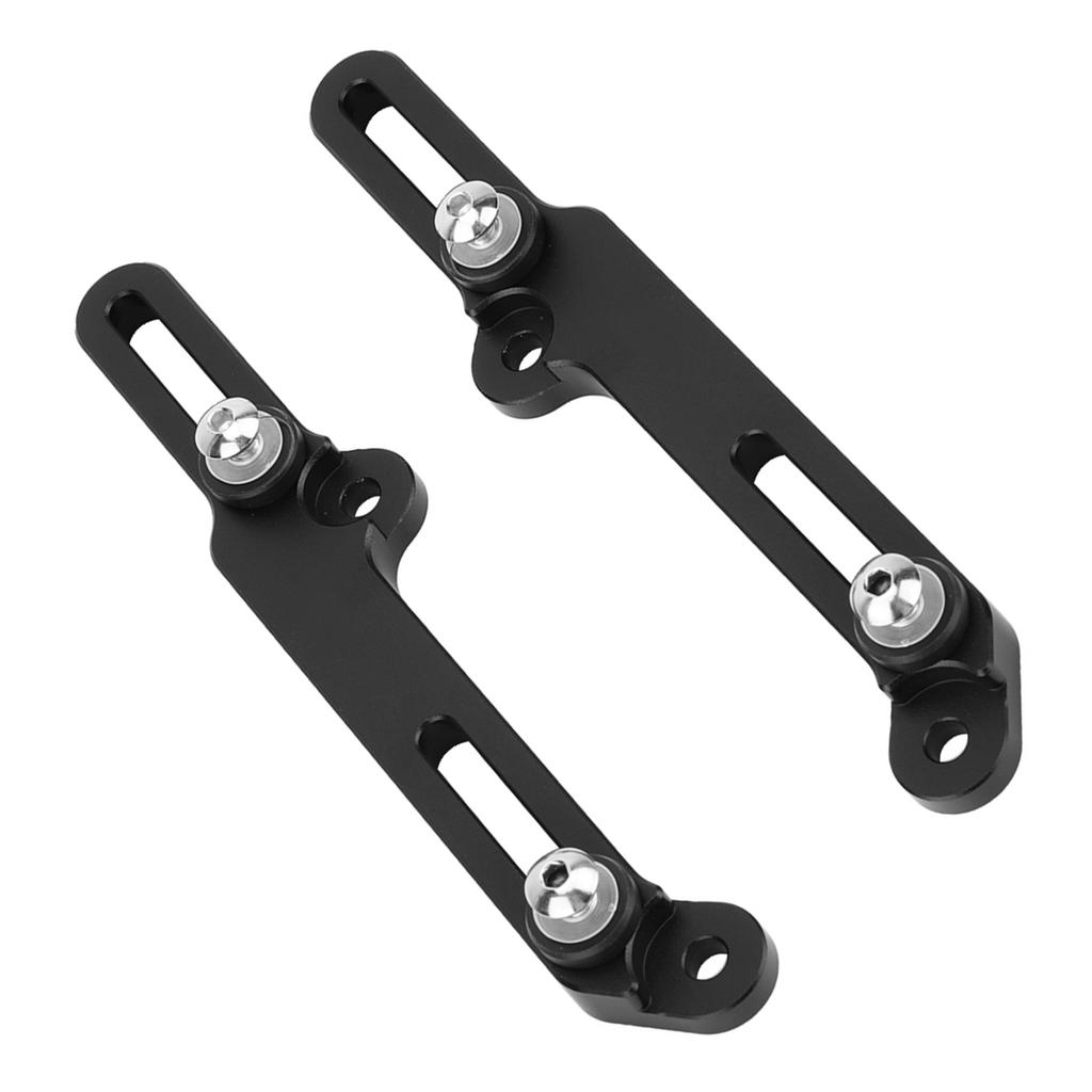 Motorcycle Windscreen Adjusters Windshield Bracket for HONDA NC750X 2016 2019 (Black)