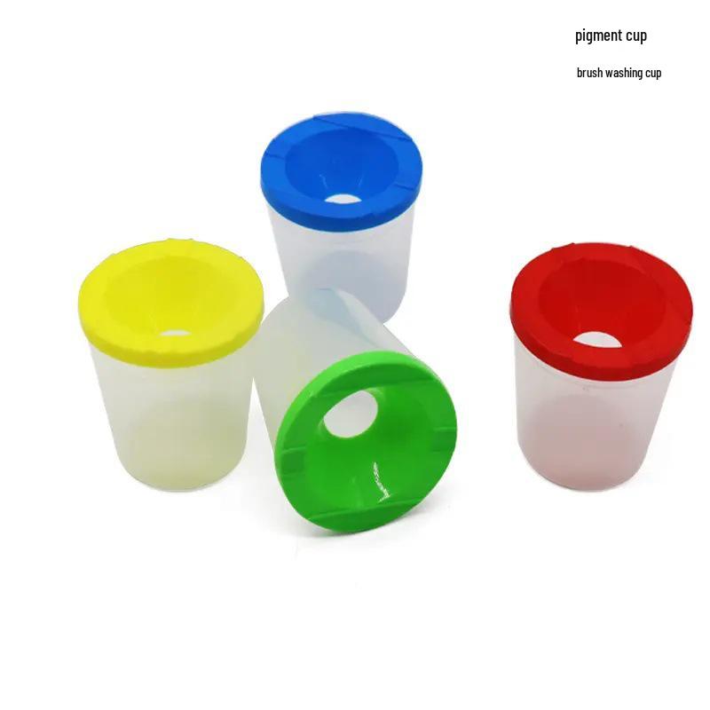 Детская палитра-стакан для мытья кистей для гуаши и акварели